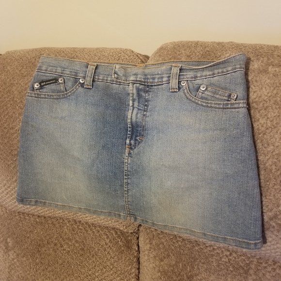 Dolce & Gabbana Dresses & Skirts - Dolce&Gabbana Blue Denim Mini Skirt 28